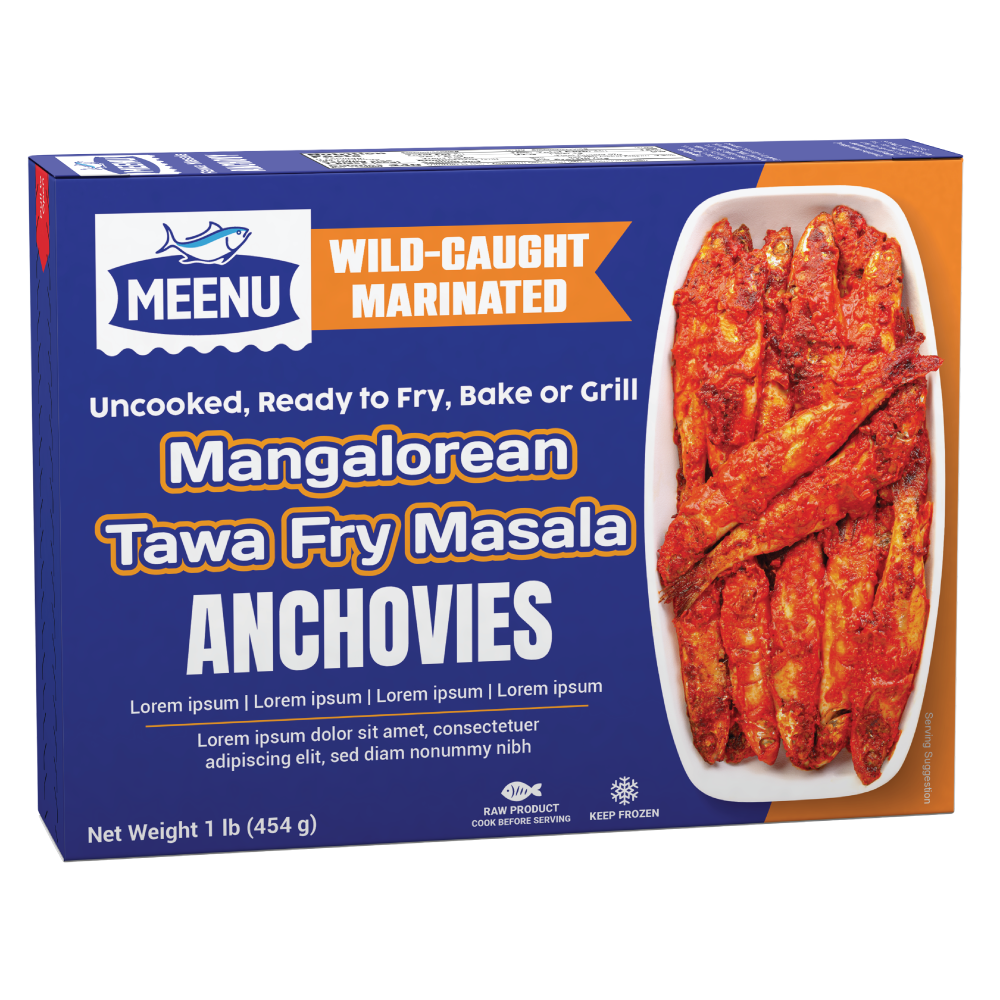 Mangalorean Tawa Fry Masala Anchovies